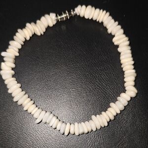Beautiful Off-White Beaded Anklet Beach Pool NWOT